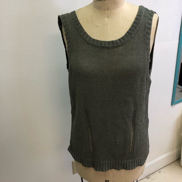 Unique Inhabit gray sweater - Picture 3 of 6